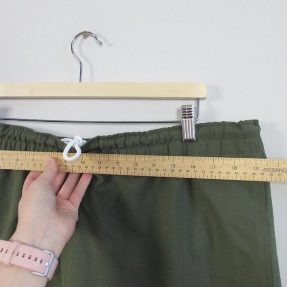 Duluth Trading Swim Trunks Men Large Green Black Pier Genius 9" Board Short 212 - Picture 7 of 15